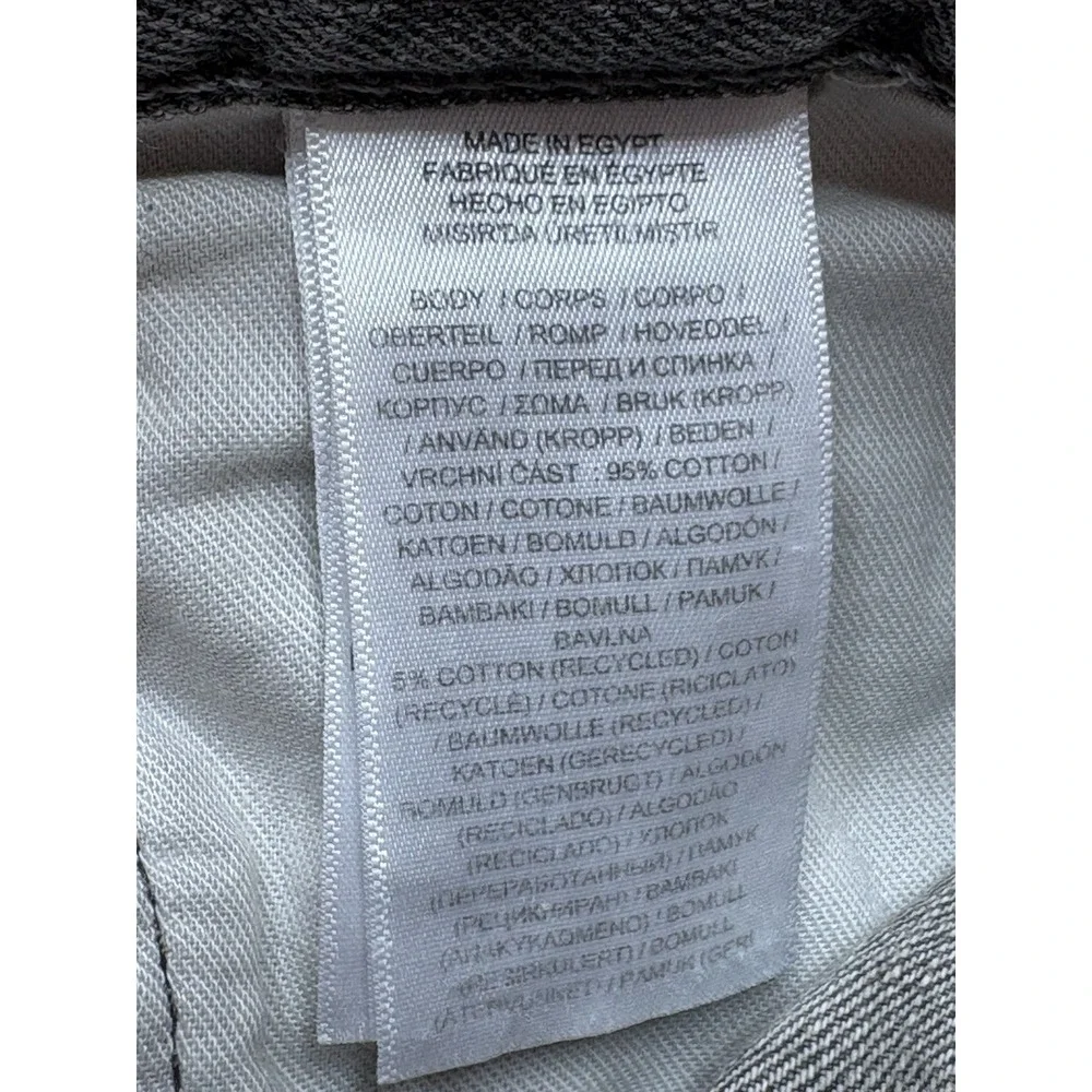 Polo Ralph Lauren Brennan Repaired Sullivan Slim Jeans Mens 40x30 Gray Rope Dyed